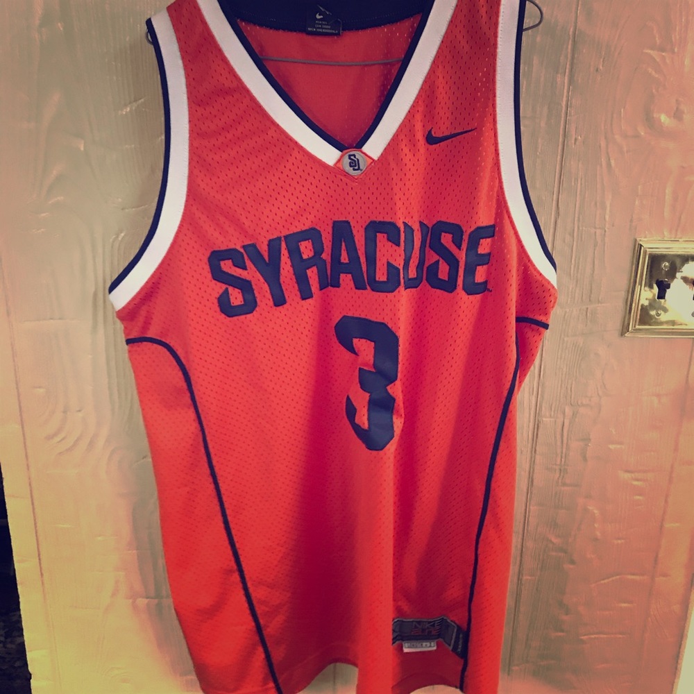Nike Syracuse Basketball Jersey XL Orange GMAC